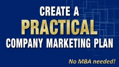 Create an annual marketing plan, no MBA needed